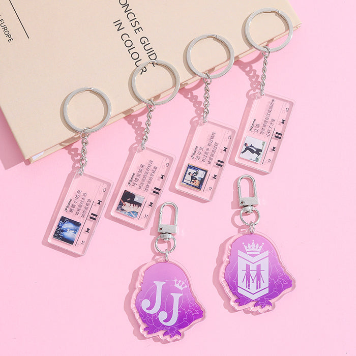 Wholesale Cartoon Cute Acrylic Keychain JDC-KC-AnDao003