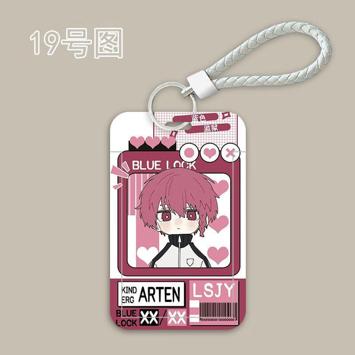 Wholesale Cartoon ABS Card Holder With Lanyard For Student ID And Bus Pass Everyday Use