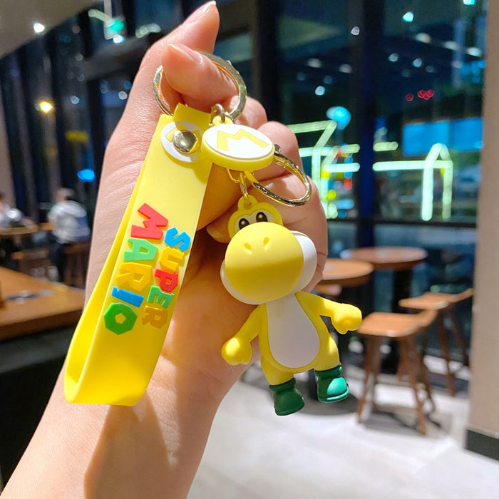 Wholesale Cartoon  Keychain Ring car Bubble  Doll Pendant