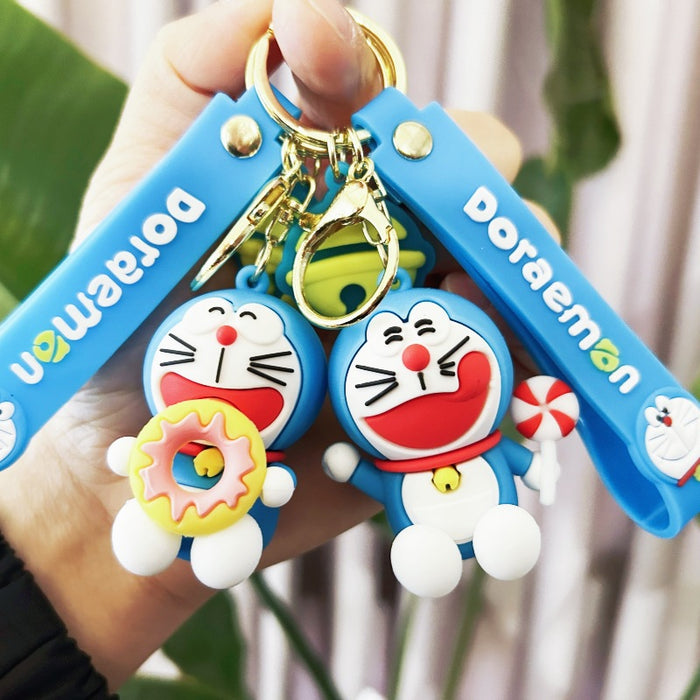 Wholesale PVC Cartoon Doll Keychain JDC-KC-WuYi178