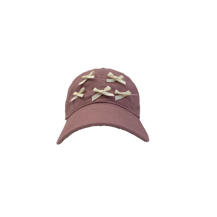 Wholesale Bow Embroidered Cowboy Baseball Hat Retro Duck Tongue Hat