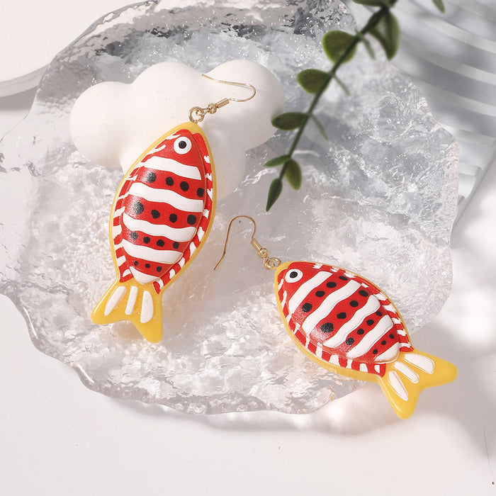 Wholesale Fish Ear Hook Necklace suit All-match Animal Necklace Daily commuter