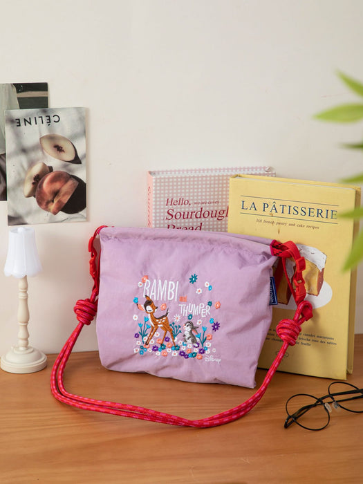 Wholesale Handheld single shoulder canvas bag, mobile zipper small bag