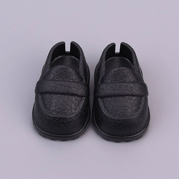 Wholesale Shoes suitable for cotton doll leather pattern shoes toys