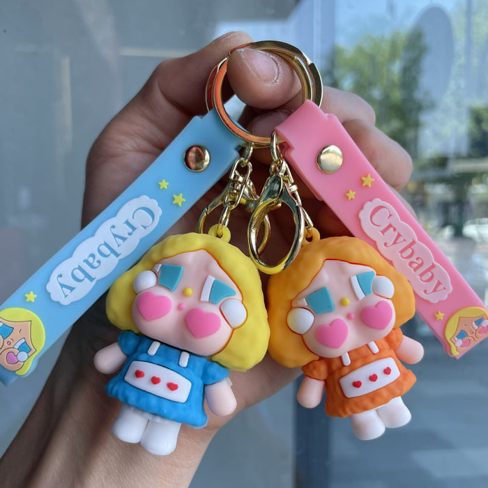 Wholesale Keychain bag pendant cartoon doll machine