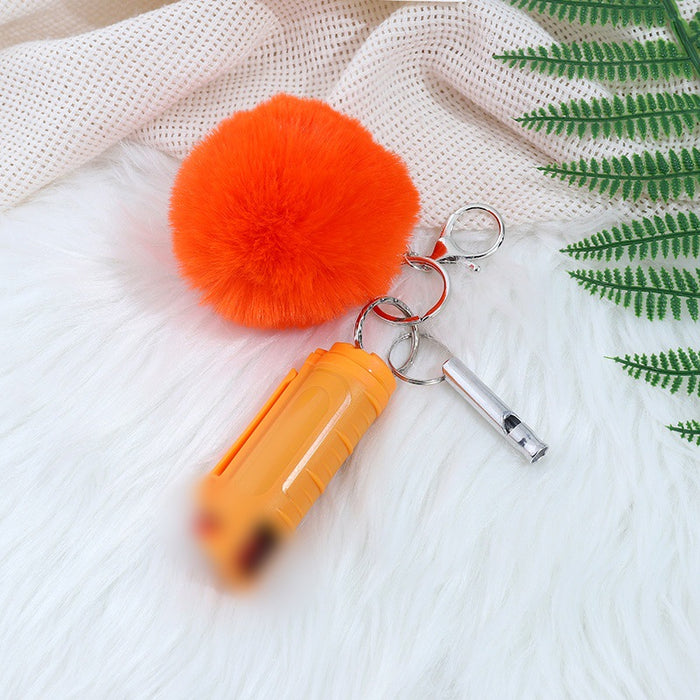 Wholesale Portable Multifunctional Fur Ball Keychain JDC-KC-Jinl006