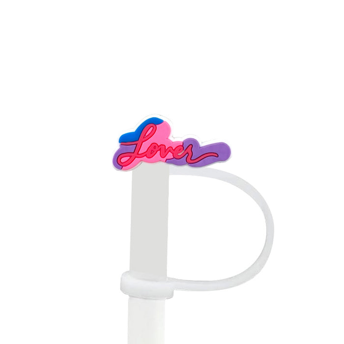 Wholesale of 10pcs/pack Straws with Silicone Dust Covers JDC-SCR-ZC001