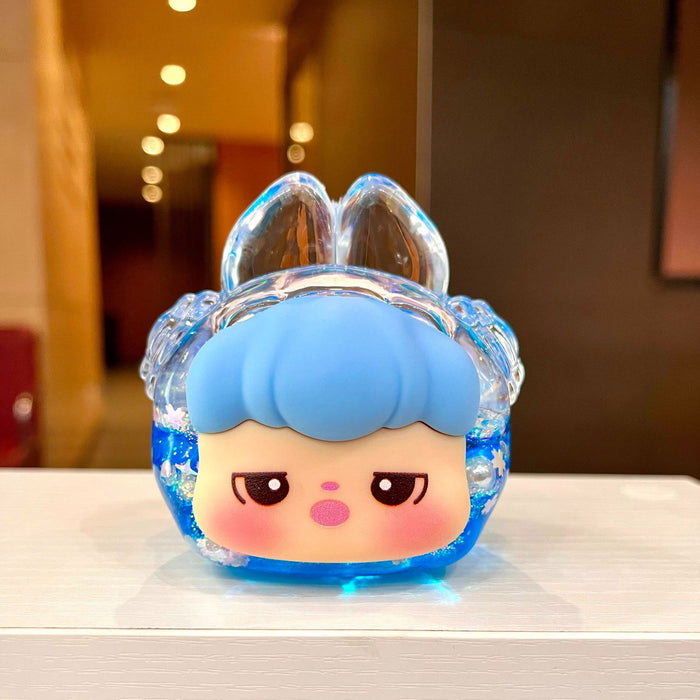 Wholesale Cute cartoon luminous quicksand desktop decoration