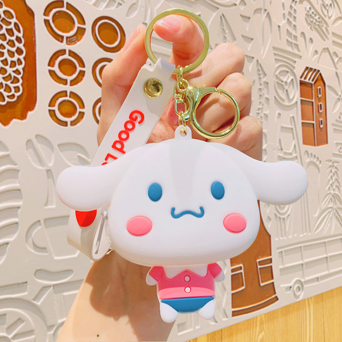 Wholesale   Cartoon Coin Purse Car Keychain Hanging Backpack Wholesale Doll Pendant Key Chain Jewelry