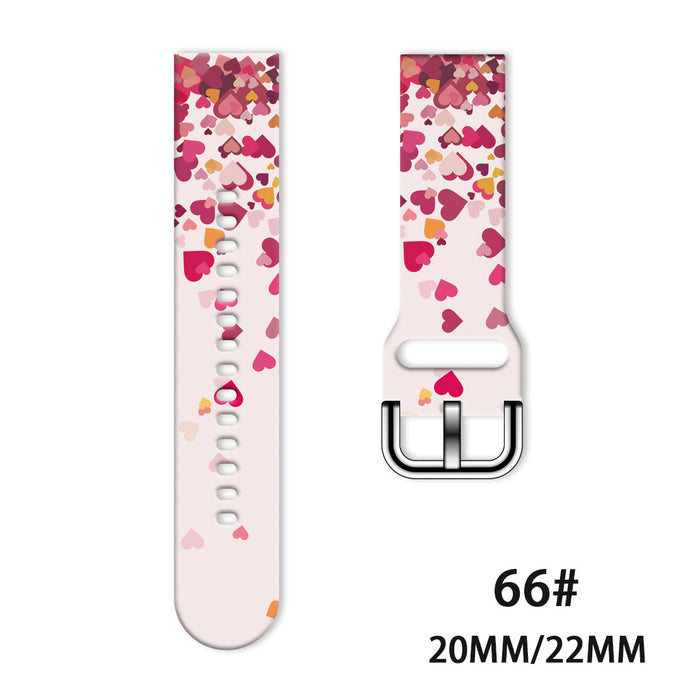 Wholesale Printed Tpu Watch Strap Wrist Strap JDC-WD-NuoQi052