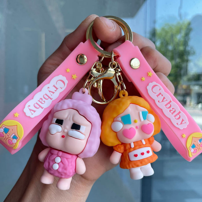 Wholesale Keychain bag pendant cartoon doll machine