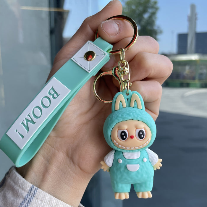 Wholesale Plush Keychain Couple Cute Pendant Bag Car Keychain Small Gift