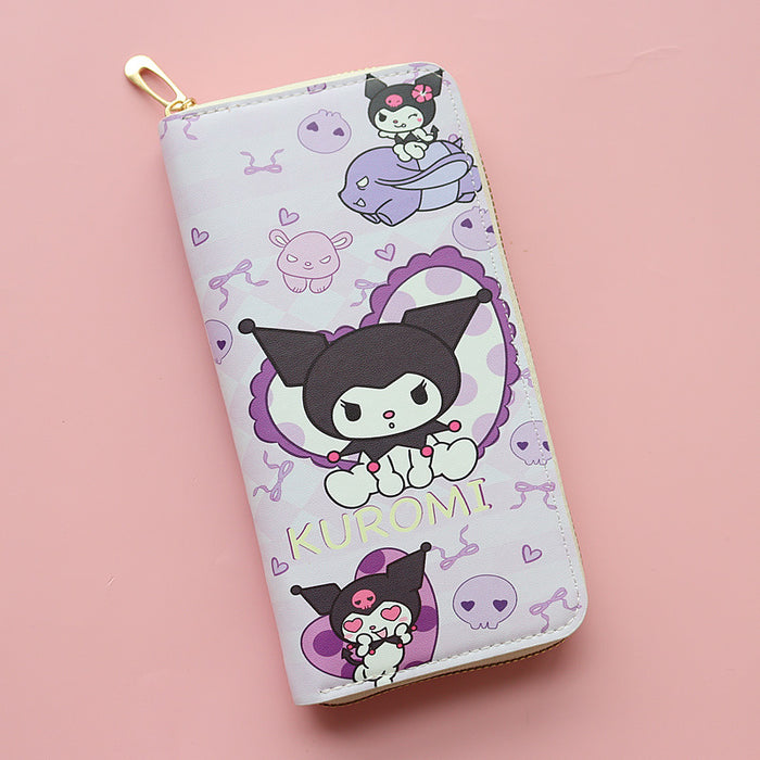 Wholesale PU Cartoon Printing Zipper Coin Purse JDC-WT-Jumei004