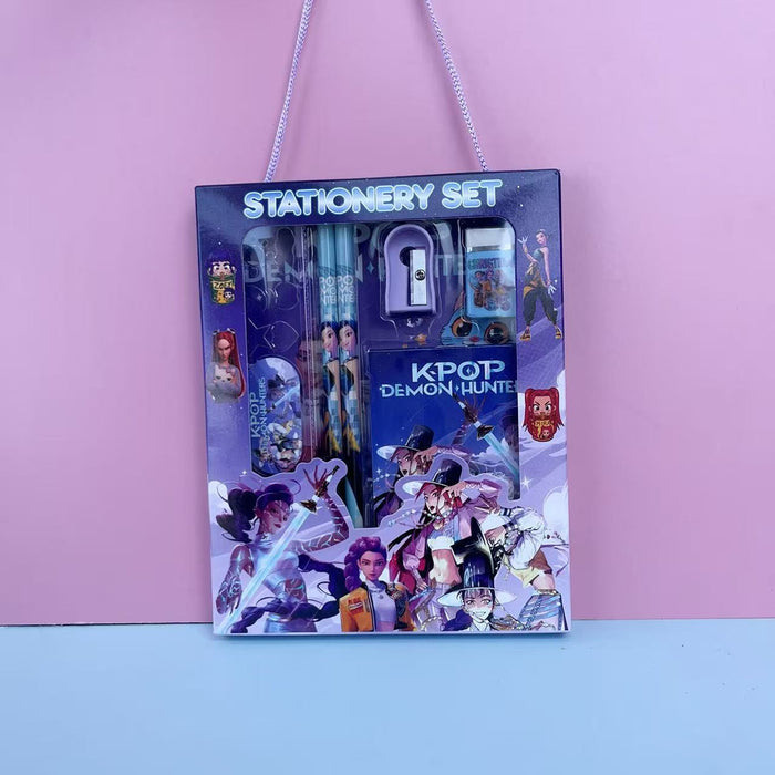 Wholesale  6 Piece Stationery Gift Set For Students Chic Kpop Office Decor Boutique Resale