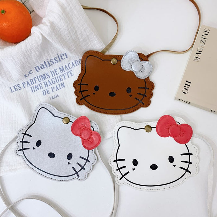 Wholesale Children's  Small Satchel Baby Girl Cartoon  Leather Bag Crossbody Accessories Coin Purse