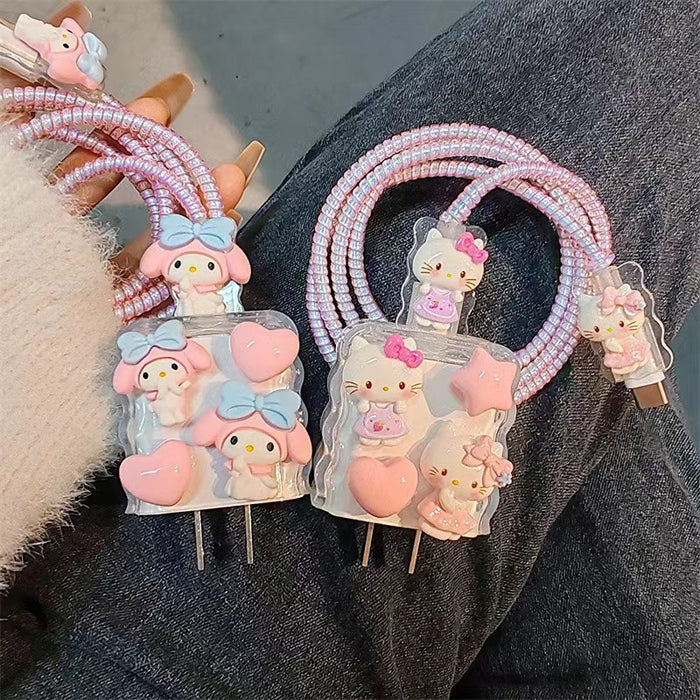 Wholesale Cute Cartoon 20W Charger Protective Case