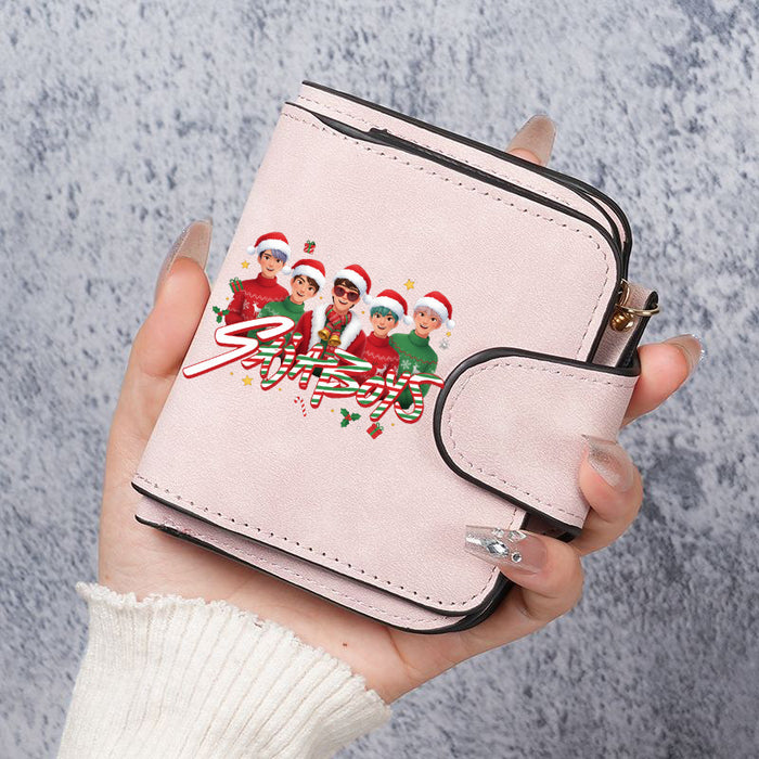 Wholesale PU Kpop Devil Hunter Wallet For Women Cute Multi Function Coin Card Holder Casual Everyday Use