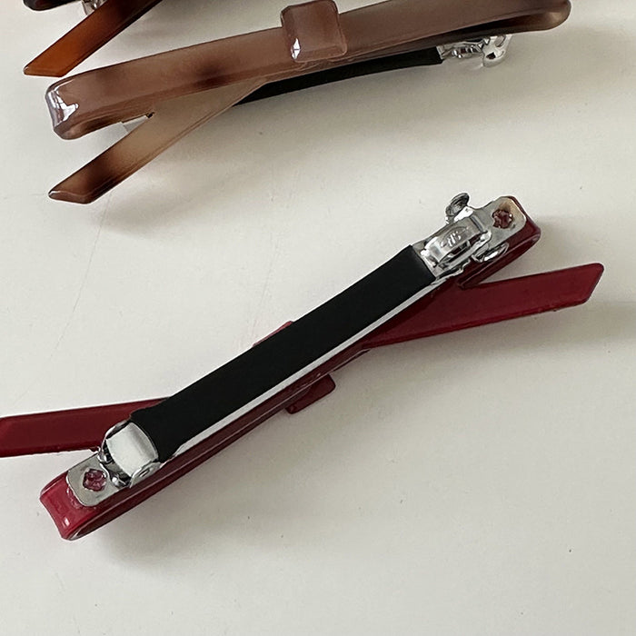 Wholesale Bow Hairpin Acetic Acid Hairpin Back Head Clip Hair Accessories