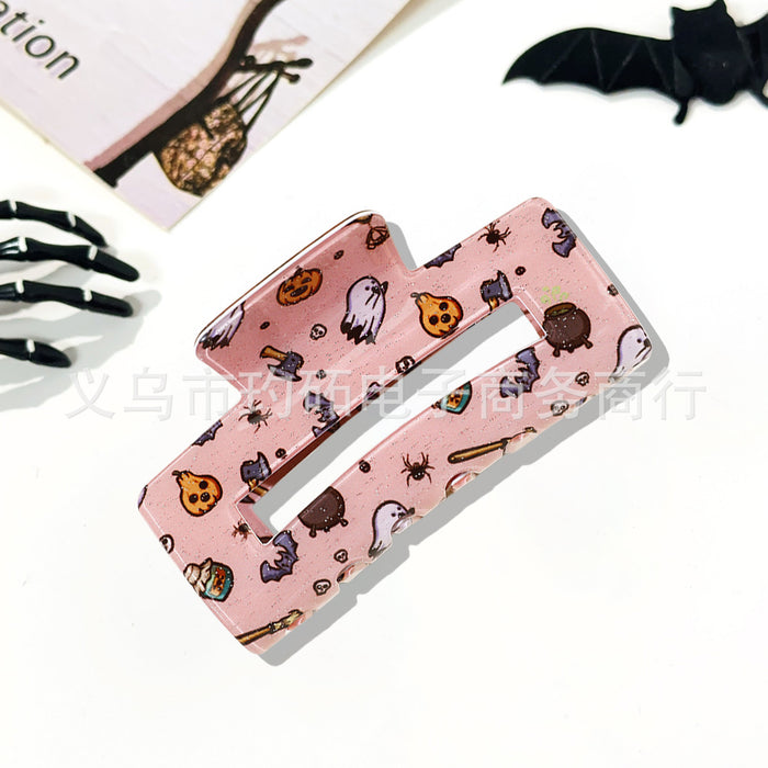 Wholesale  Grabber Skull Bat Ghost Square Hairpin Funny Shark Clip European and American Hair Accessories
