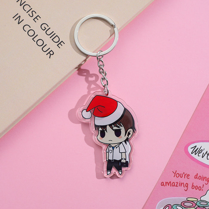 Wholesale Cartoon Cute Acrylic Keychain JDC-KC-AnDao001