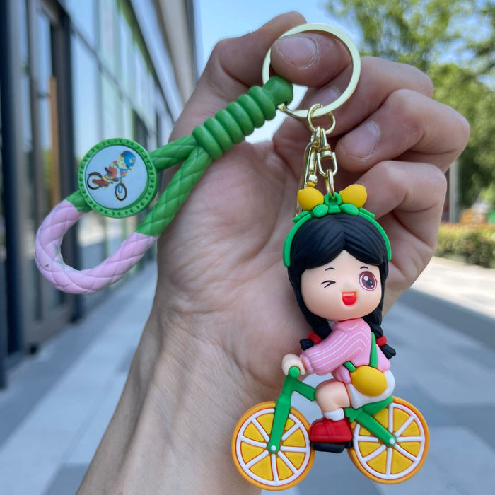 Wholesale Creative Fruit Keychain, Car Keychain, Fashion Bag, Pendant, Small Gift