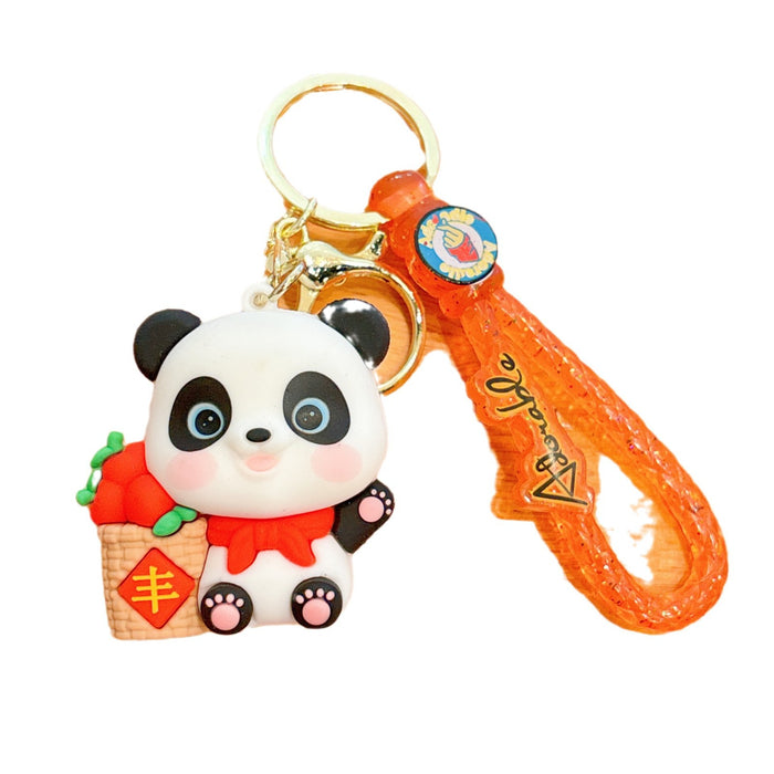 Wholesale  panda key chain pendant bag key chain small pendant