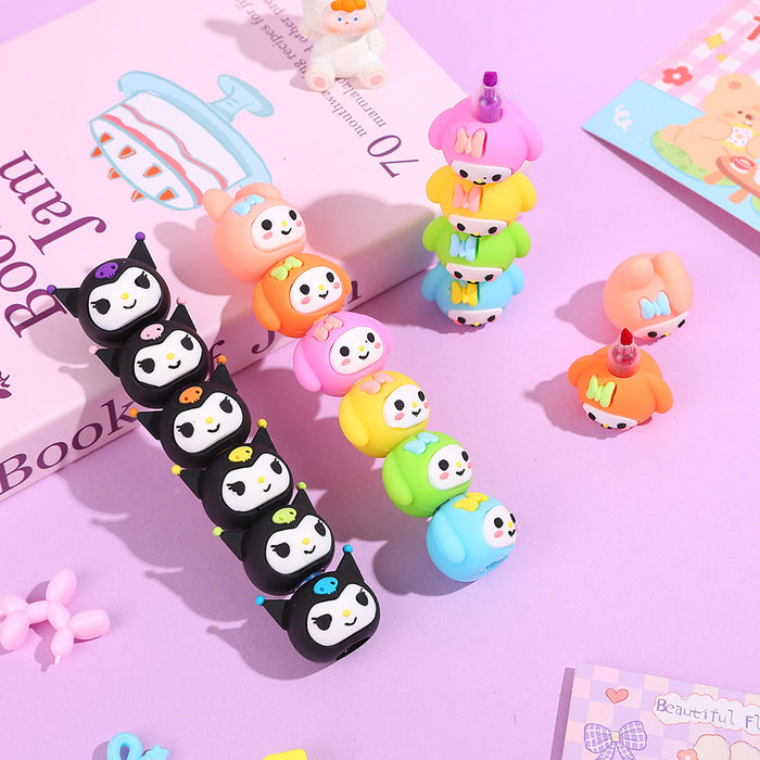 Wholesale Cute Cartoon Jenga Highlighter Pen