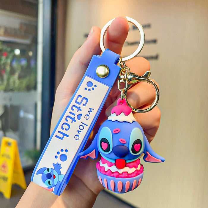 Wholesale Cartoon Doll PVC Keychain JDC-KC-YuanD010