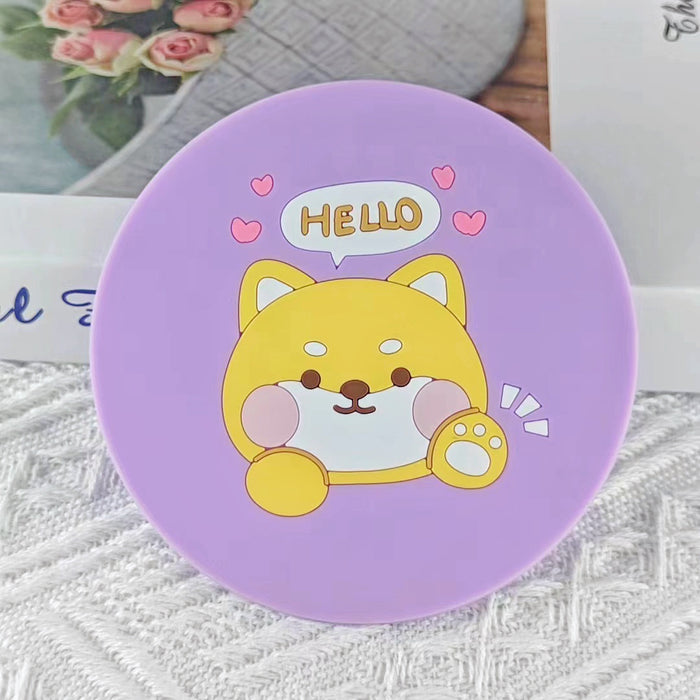 Wholesale Cartoon Soft Plastic Animal Coasters JDC-DCN-HaoH001