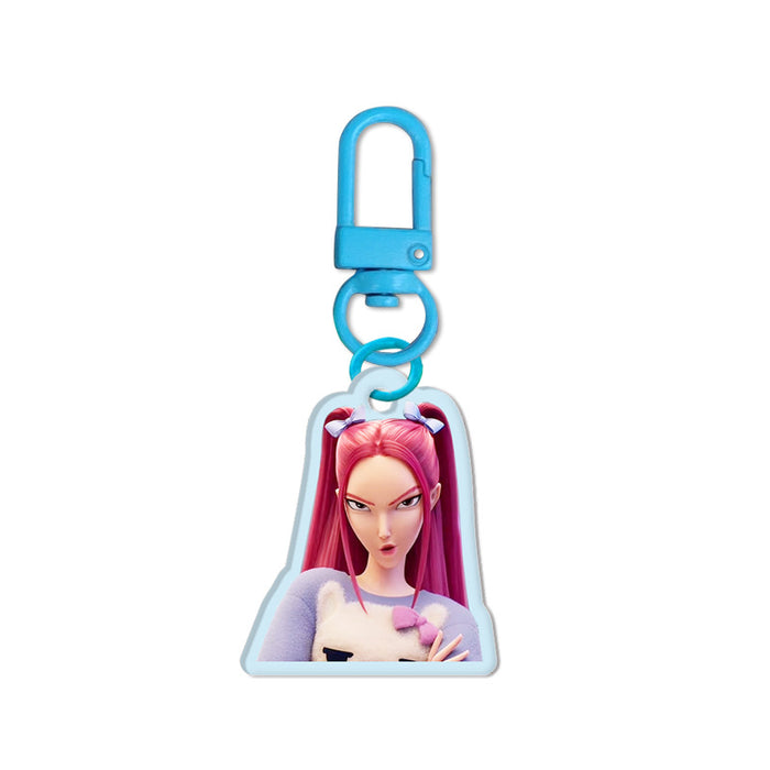 Wholesale 12pcs Custom Acrylic Cartoon Anime Double-Sided Keychain