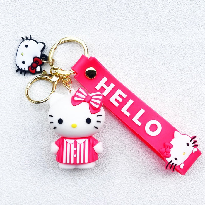 Wholesale PVC Cartoon Doll Keychain JDC-KC-WuYi029