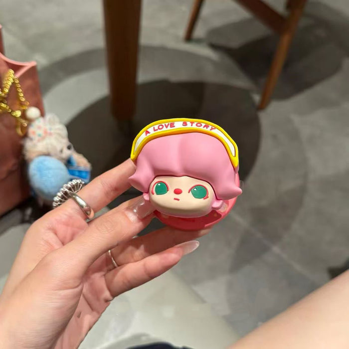 Wholesale 3D silicone  desktop telescopic airbag Phone stand