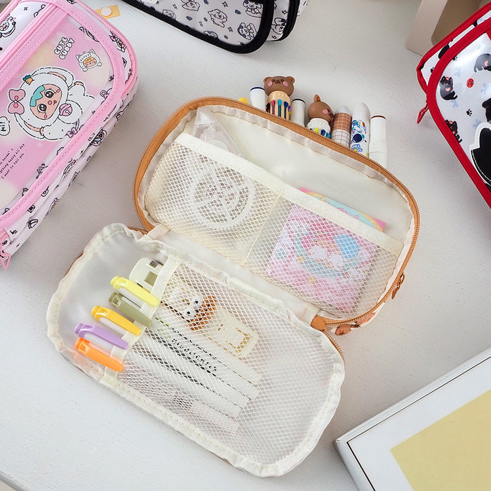 Wholesale Cartoon Pencil Bag Large Capacity Stationery Bag