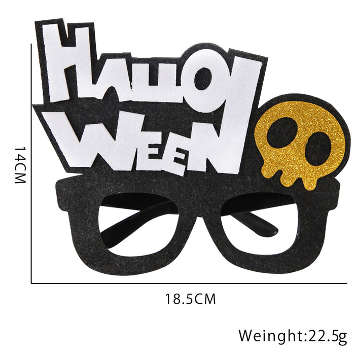Wholesale Glasses Funny Photo Props Ghost Festival Party Decoration Supplies  Cartoon Plastic Glasses