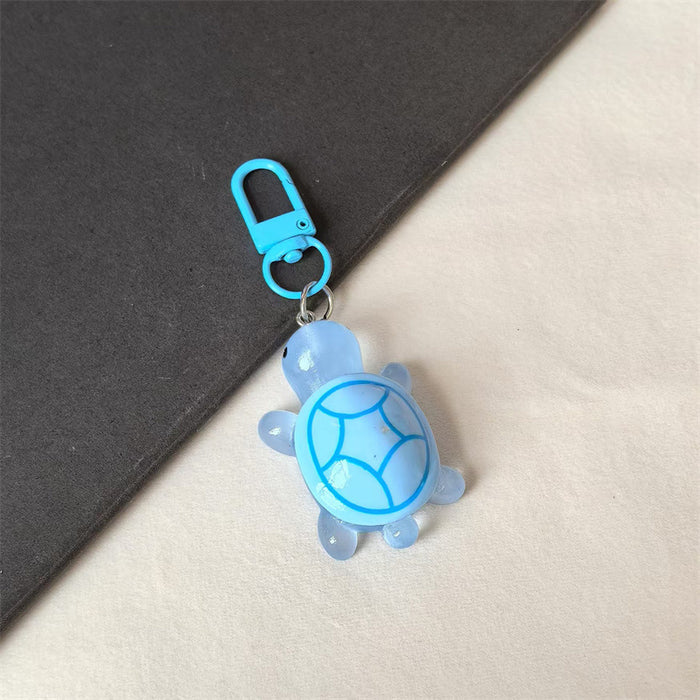 Wholesale Acrylic Luminous Turtle Keychain JDC-KC-HaoXi016