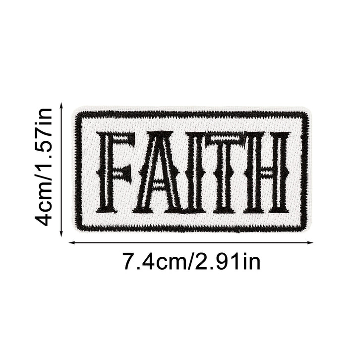 Wholesale English Letter Embroidery DIY Patches