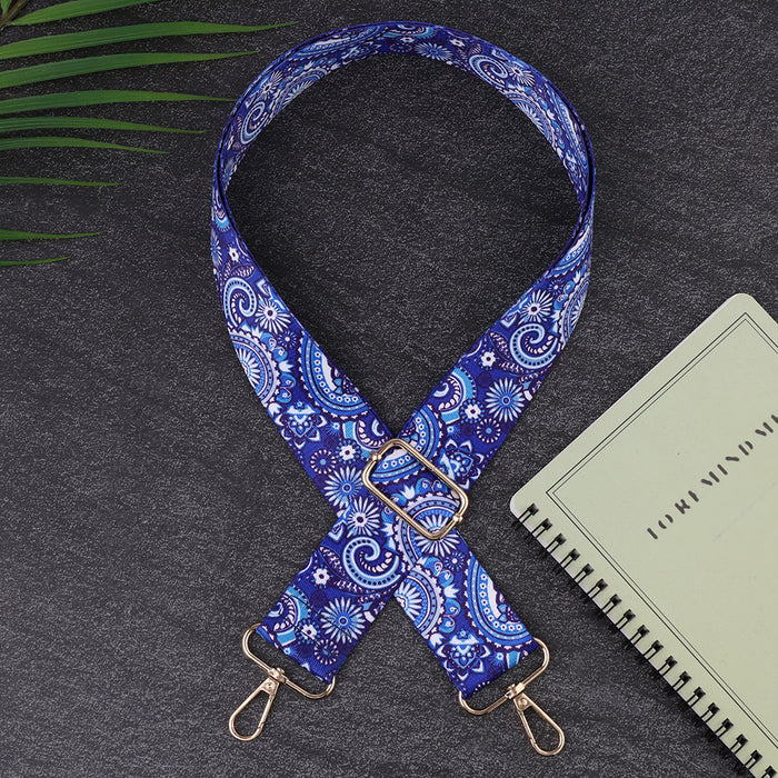 Wholesale DIY Colorful Flower Polyester Wide Bag Strap JDC-BS-HuLi004