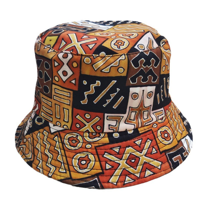 Wholesale Cartoon Print Cotton Bucket Hat JDC-FH-BoD017