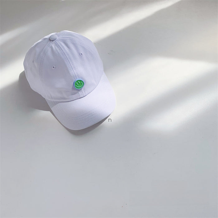 Wholesale Smiling Children's Baseball Hat Outdoor Leisure Versatile Sunscreen Hat Sunshade Hat