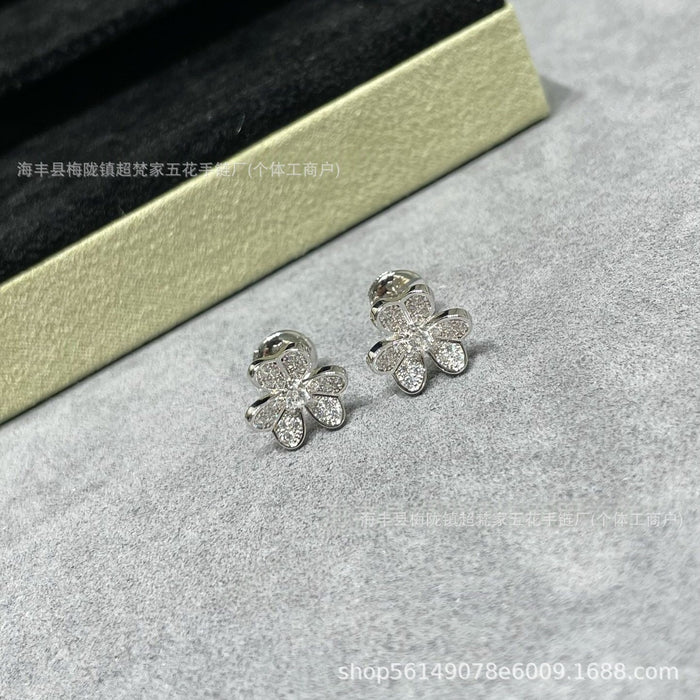 Wholesale Gold Plated Clover Necklace Women' s Fashion Jewelry