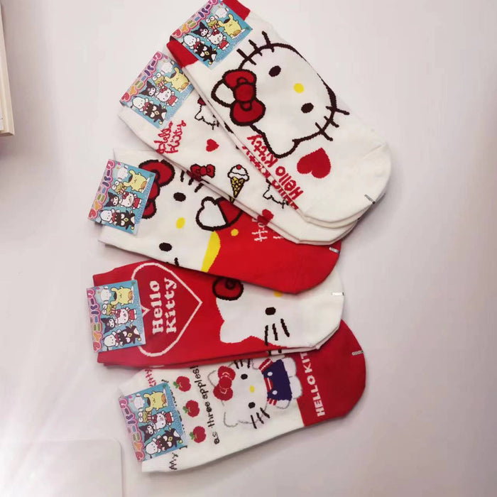 Wholesale Cotton Cartoon Short Socks JDC-SK-Xiasi005