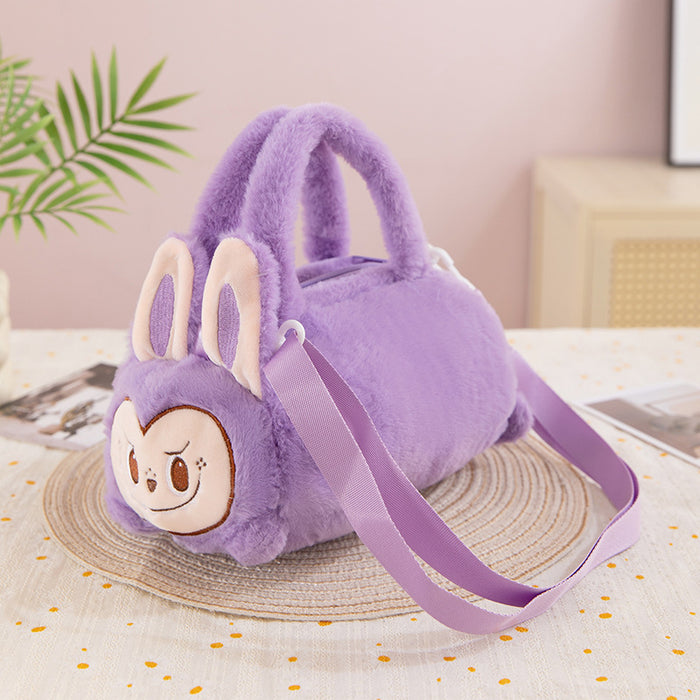 Wholesale Cartoon Cute Doll Toy Bag,  Cloth Hand-Carrying Cross-Body Bag,   Personalized Bucket Plush Bag