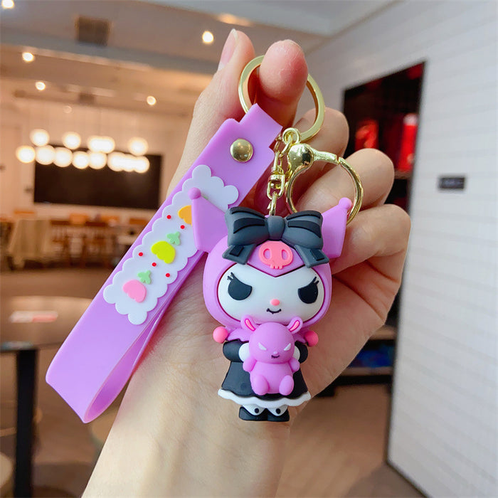 Wholesale Crossdressing Cartoon Doll Keychain JDC-KC-Many004