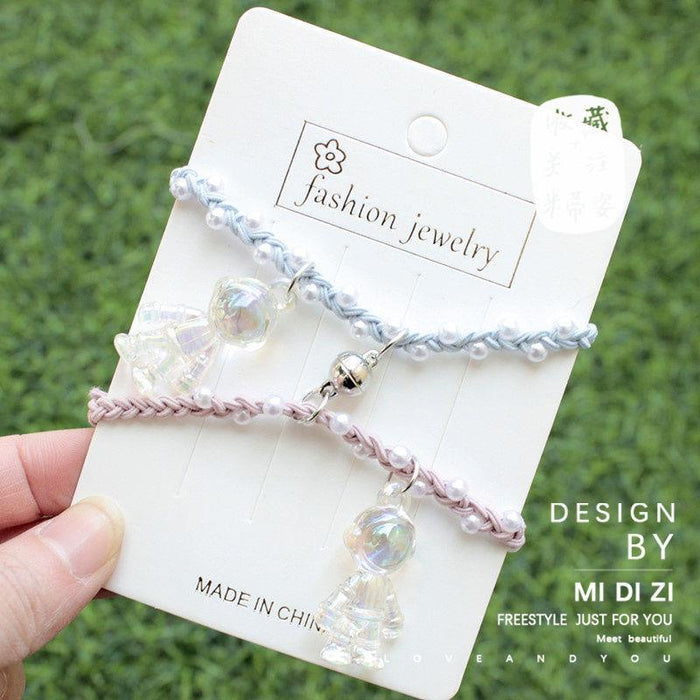 Wholesale Cute Magnetic Bracelet, Hand Rope Jewelry