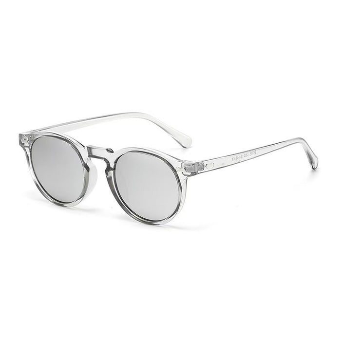 Wholesale Literary retro glasses, round fashionable rice nail sunglasses, polarized sunglasses