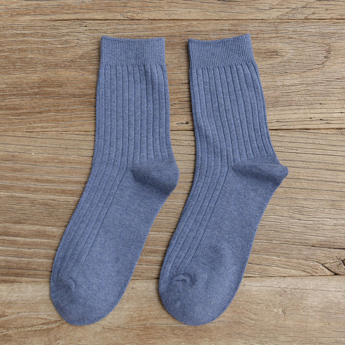 Wholesale Socks, mid tube, autumn long socks, anti odor, retro color, pile socks