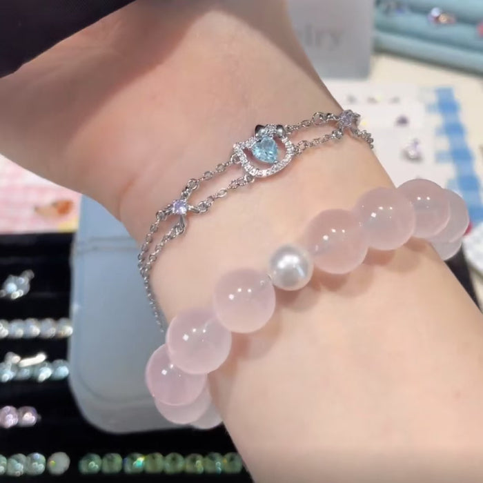 Wholesale Hollow out bracelet versatile light luxury accessory love