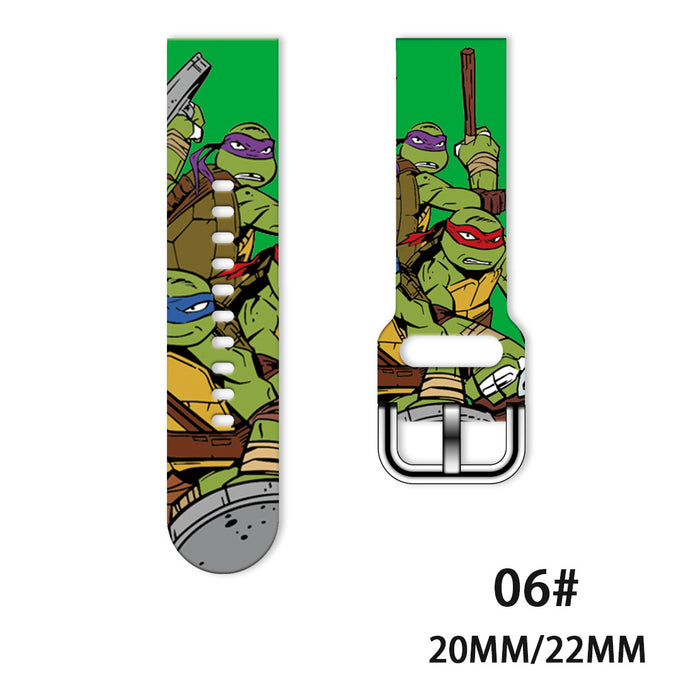 Wholesale Printed Tpu Watch Strap Wrist Strap JDC-WD-NuoQi071