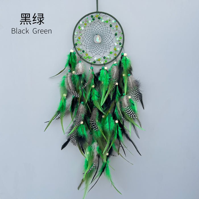 Wholesale Handwoven Dreamcatcher Wall Hanging Home Decor Feather MOQ≥2