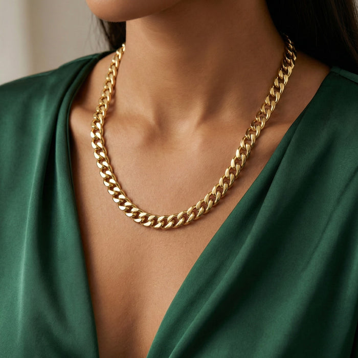 Wholesale Gold Cuban Link Necklace
